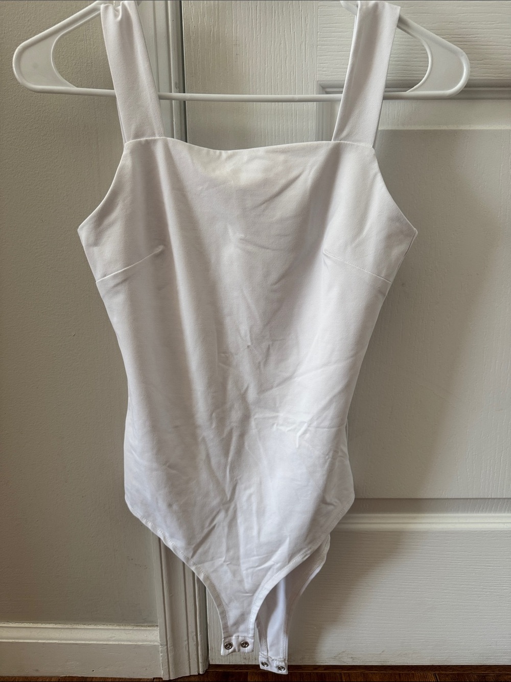 White One-Piece Bodysuit